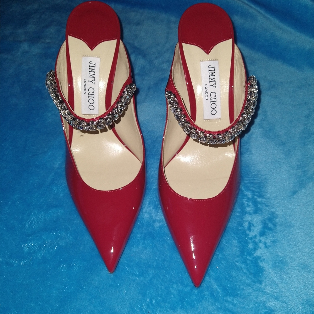 Jimmy Choo slingback shoes